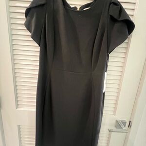 Calvin Klein Black Short Sleeve Dress